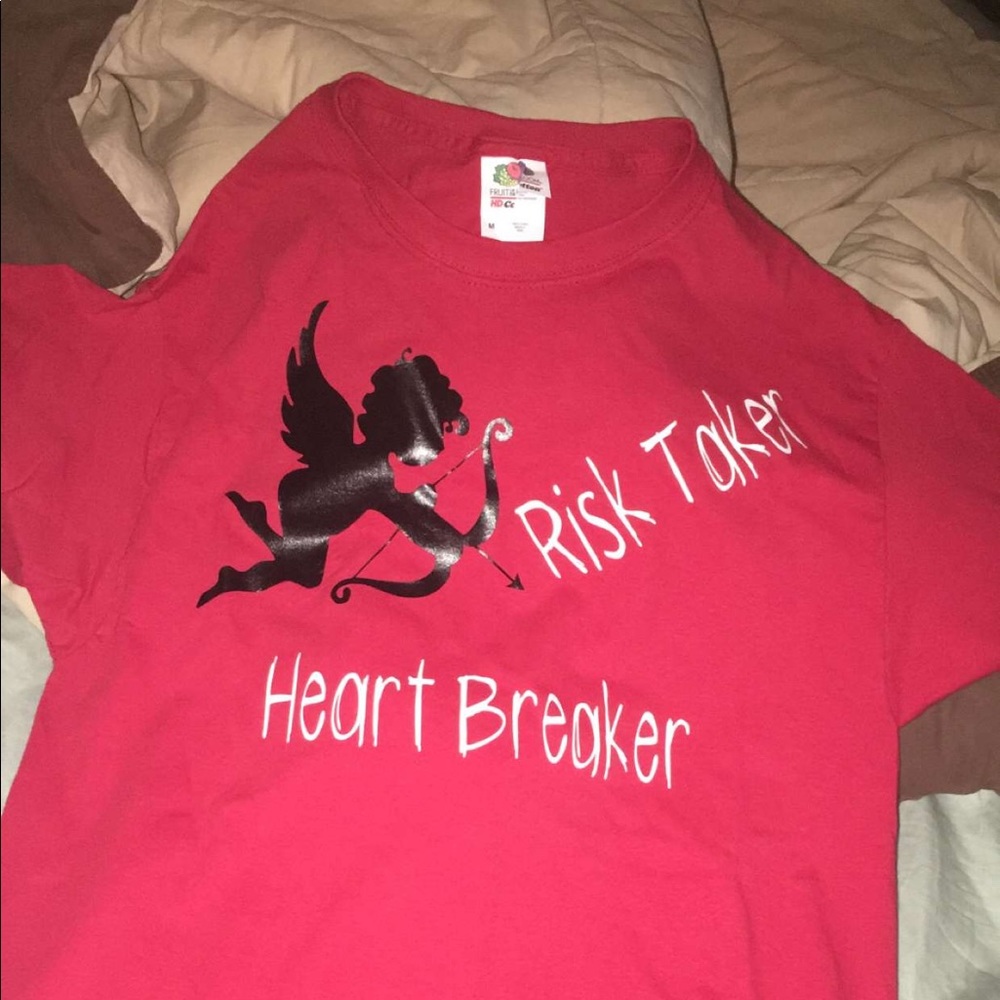 Risk taker heart breaker clothing